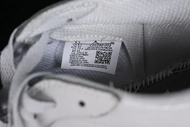 All categories Air Jordan Jordan series basketball shoes Air Jordan 1 Low Z version Air Jordan 1 Low AJ1 Joe 1 gray silver low-top cultural casual sneakers CZ0790-002